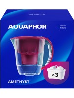 AQUAPHOR Set Filterkanne Amethyst inkl. 3 MAXFOR+ Filter, 200 L.