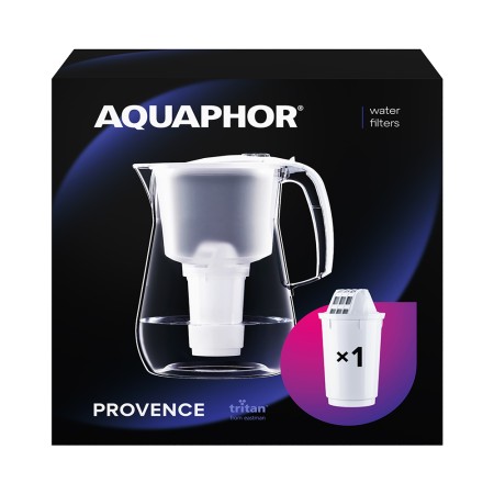 AQUAPHOR Filterkanne Provence inkl. Filter A5 Magnesium, 350 l.