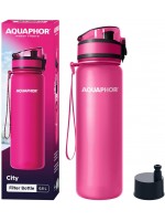 AQUAPHOR CITY Trinkflasche Filterflasche 0,5 L., pink