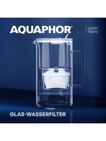 AQUAPHOR Glas-Wasserfilter mit Filterkartusche MAXFOR+