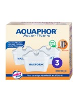 AQUAPHOR MAXFOR+ H, Wasserfilter für hartes Wasser, Pack 3. Extra Kalkschutz