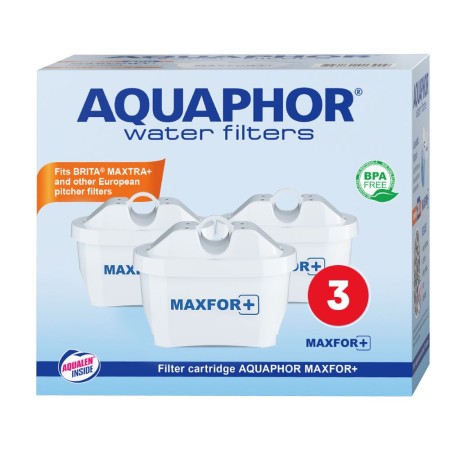 AQUAPHOR MAXFOR+ (Pack 3) Wasserfilter, 180 l.